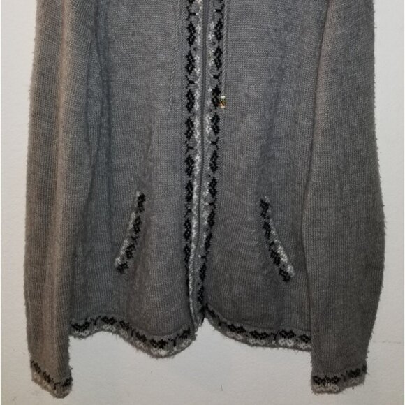 The Alpaca Connection Cardigan/Sweater w/Hoodie - Picture 4 of 7